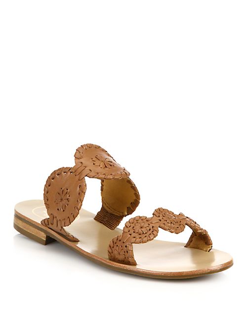 Jack Rogers - Lauren Leather Slides