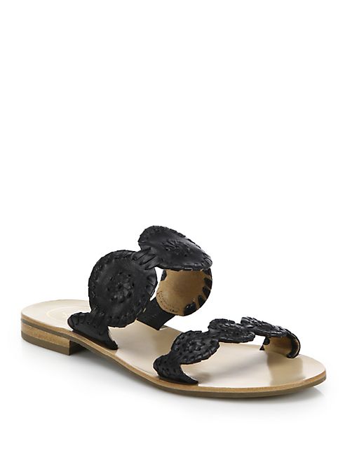 Jack Rogers - Lauren Bicolor Leather Sandals