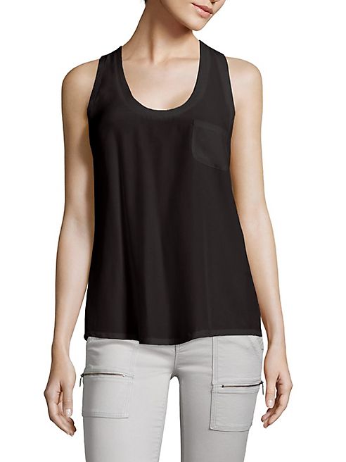 Joie - Alicia Silk Racerback Tank Top