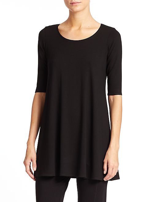 Eileen Fisher - Jersey Scoopneck Tunic