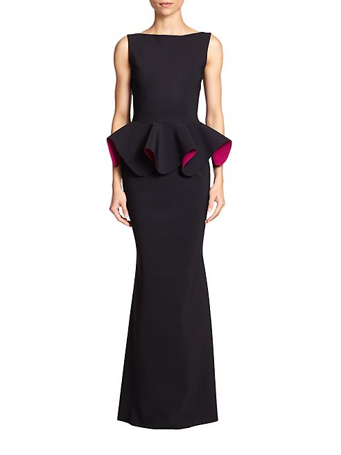 La Petite Robe di Chiara Boni - Eden Peplum Gown