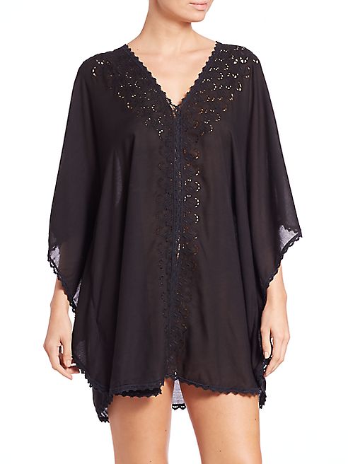 Melissa Odabash - Iolite Embroidered Tunic