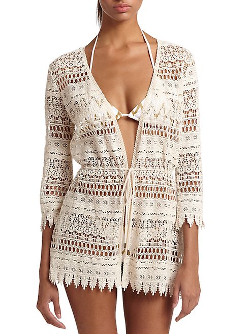 Melissa Odabash - Crocheted Lace Coverup