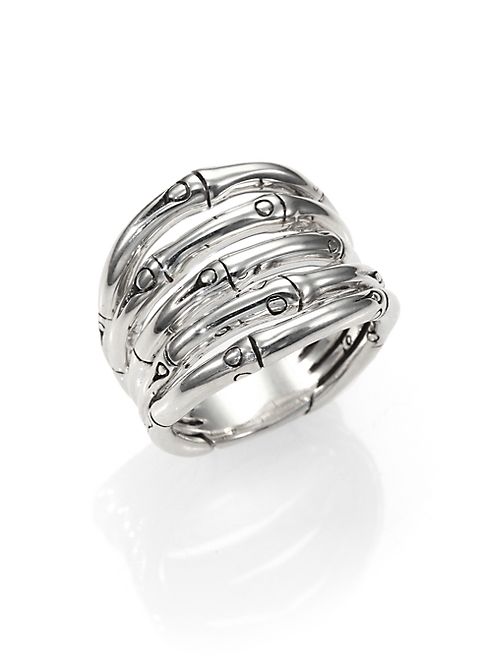 John Hardy - Bamboo Sterling Silver Wide Ring