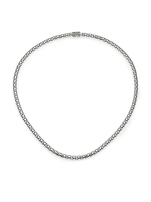 John Hardy - Dot Sterling Silver Small Chain Necklace/18