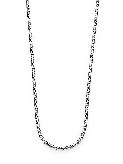 John Hardy - Dot Sterling Silver Small Chain Necklace/36