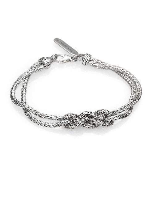 John Hardy - Classic Chain Sterling Silver Braided Knot Bracelet