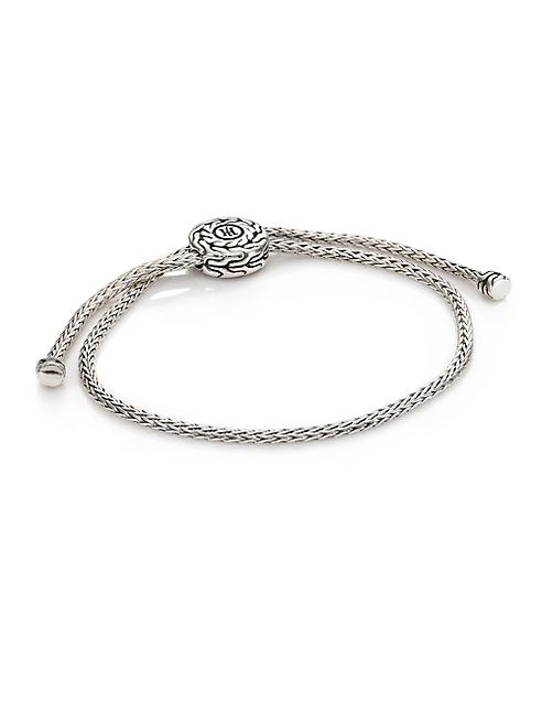 John Hardy - Classic Chain Sterling Silver Knot Slide Bracelet