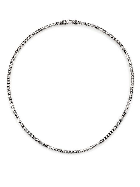 John Hardy - Classic Chain Sterling Silver Slim Necklace/18