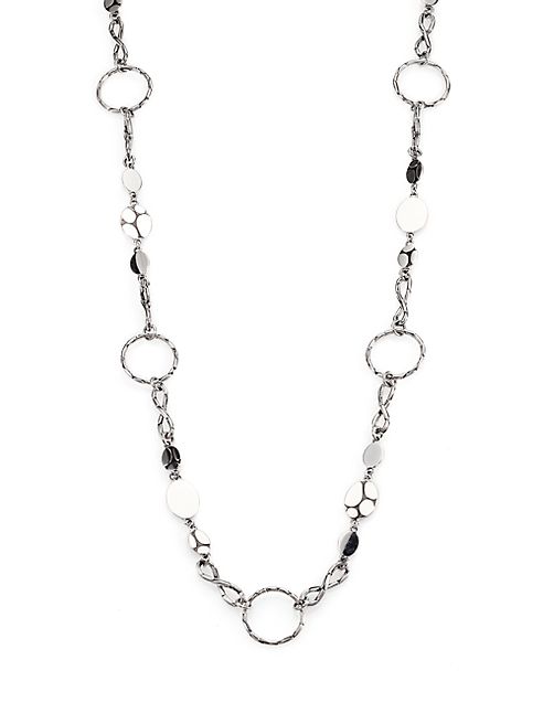 John Hardy - Kali Sterling Silver Menari Station Necklace