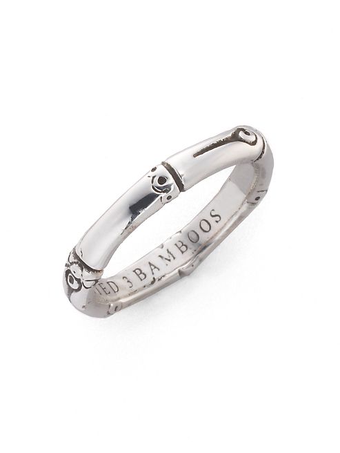 John Hardy - Bamboo Sterling Silver Slim Band Ring