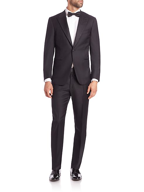 ISAIA - Single-Button Wool Tuxedo