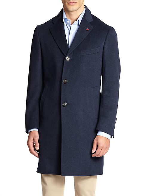 ISAIA - AQUA Cashmere Overcoat