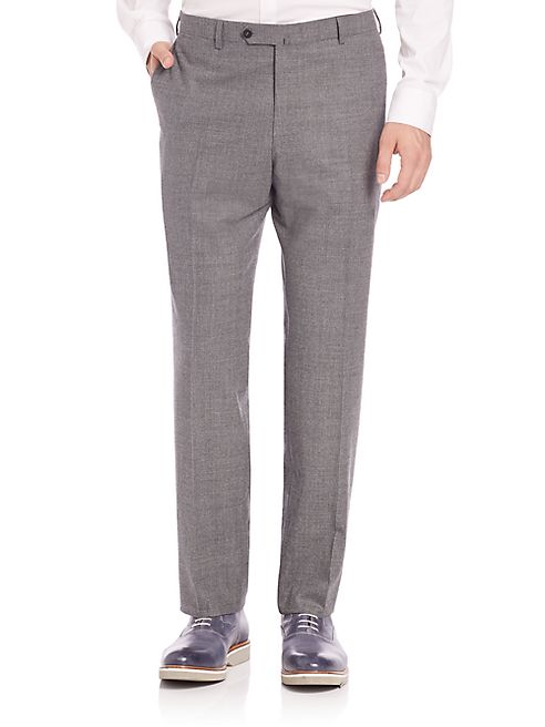 ISAIA - Stretch-Wool Dress Pants