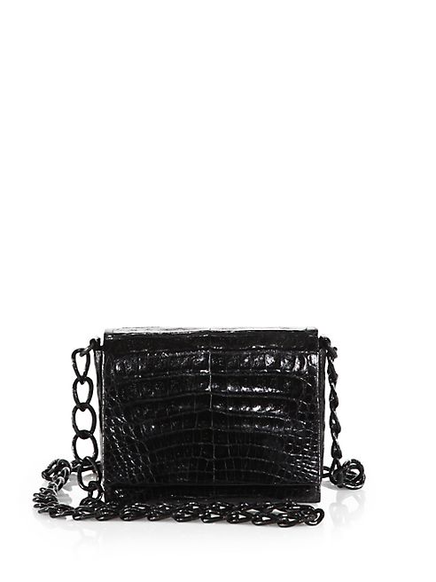 Nancy Gonzalez - Small Crocodile Crossbody Bag