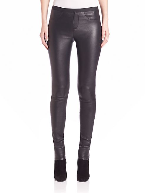 Helmut Lang - Stretch-Leather Leggings