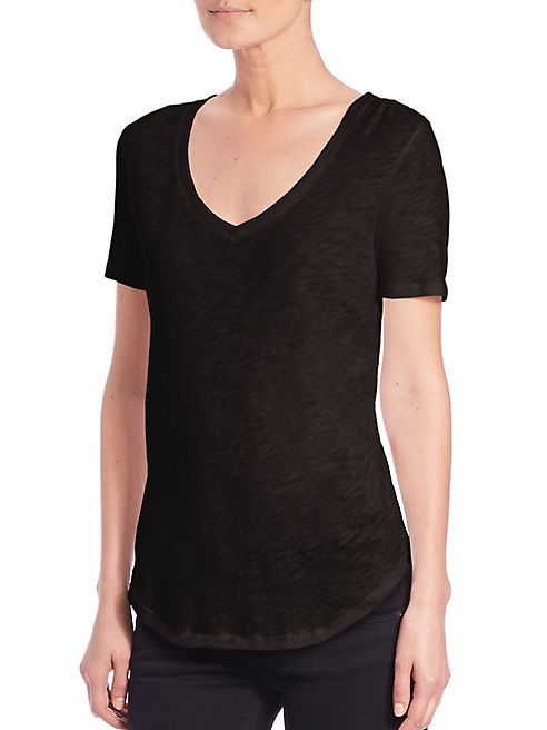 ATM Anthony Thomas Melillo - Cotton Slub Scoopneck Tee