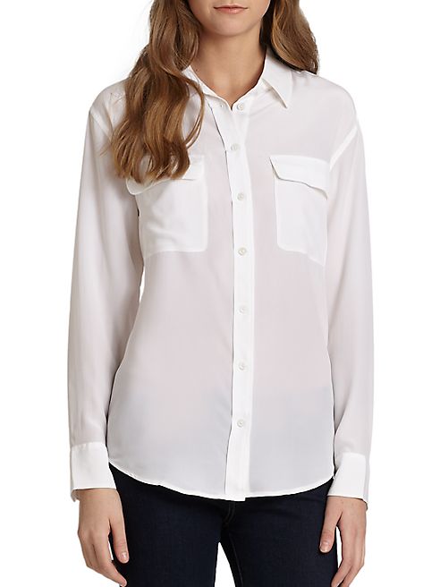 Equipment - Signature Silk Shirt