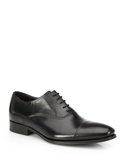 To Boot New York - Aidan Leather Cap Toe Oxfords