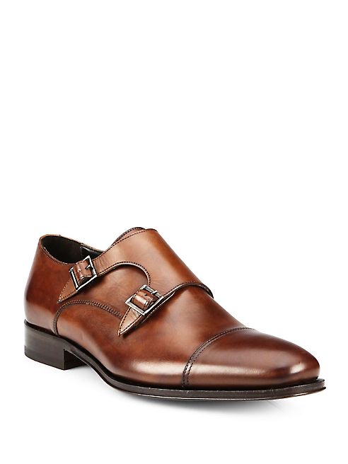 To Boot New York - Grant Double-Buckle Monk-Strap Shoes