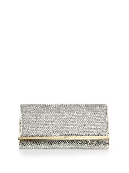 Jimmy Choo - Maia Sparkle Fabric Clutch