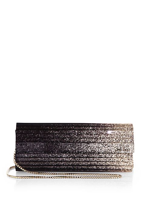 Jimmy Choo - Sweetie Degrade Glitter Acrylic Clutch