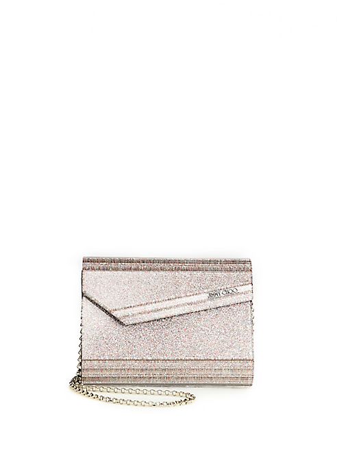 Jimmy Choo - Candy Glitter Acrylic Convertible Clutch