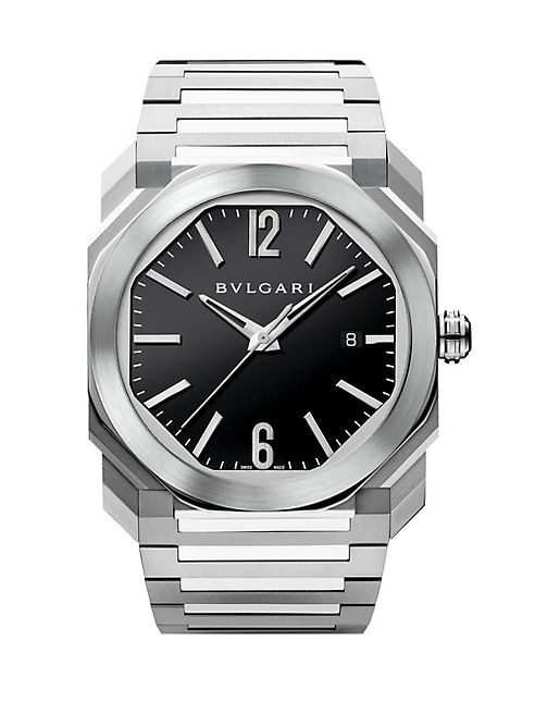 BVLGARI - Octo Stainless Steel Bracelet Watch