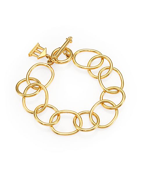 Temple St. Clair - 18K Yellow Gold Arno Chain Link Bracelet