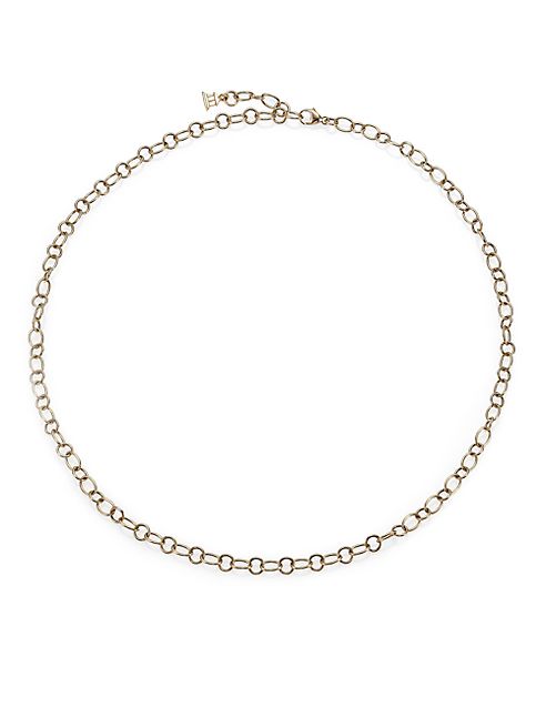 Temple St. Clair - 18K Yellow Gold Ribbon Necklace Chain/18