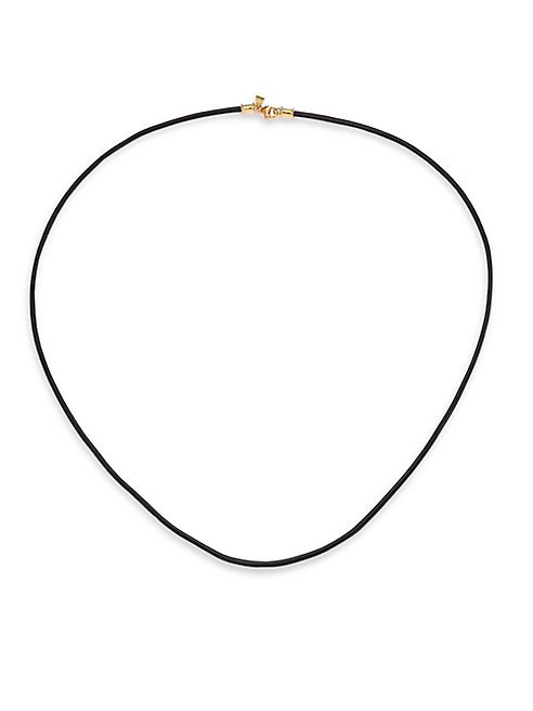 Temple St. Clair - Leather Cord Necklace