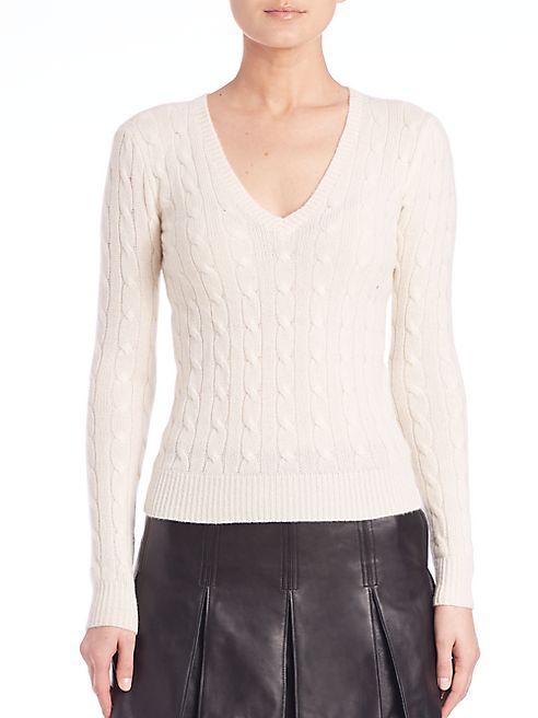 Polo Ralph Lauren - Cable-Knit Cashmere Sweater